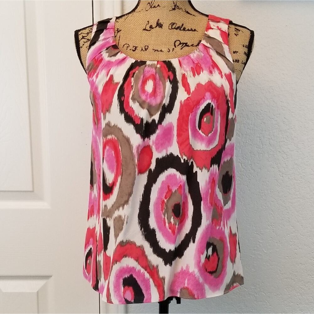 Kenneth Cole silk blend blouse sz 2
